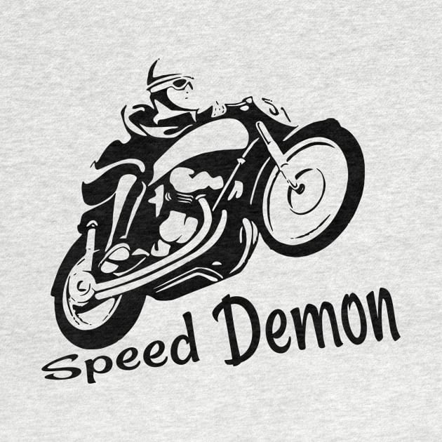 Motorbike Speed Demon by tribbledesign